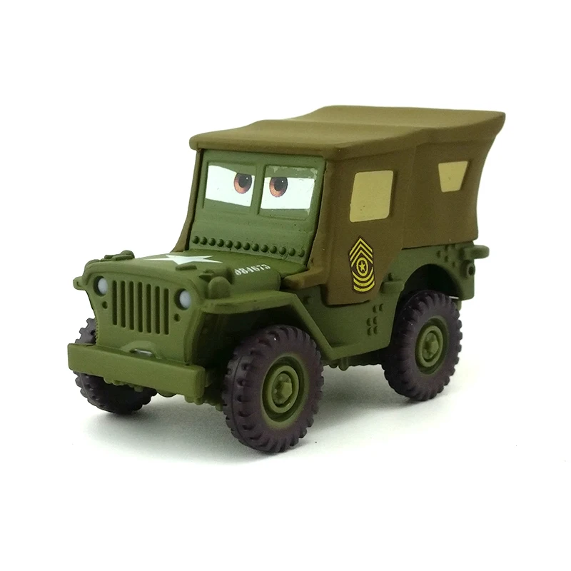 Disney Pixar Cars Sarge 1:55 литье под давлением металлический сплав Игрушечная модель