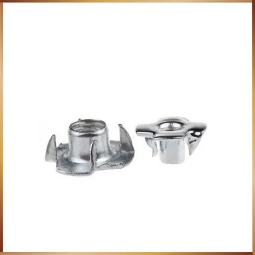 100 шт./лот M3 M12 Гайка с четырьмя захватами/гайка захватами для мебели/невыпадающая