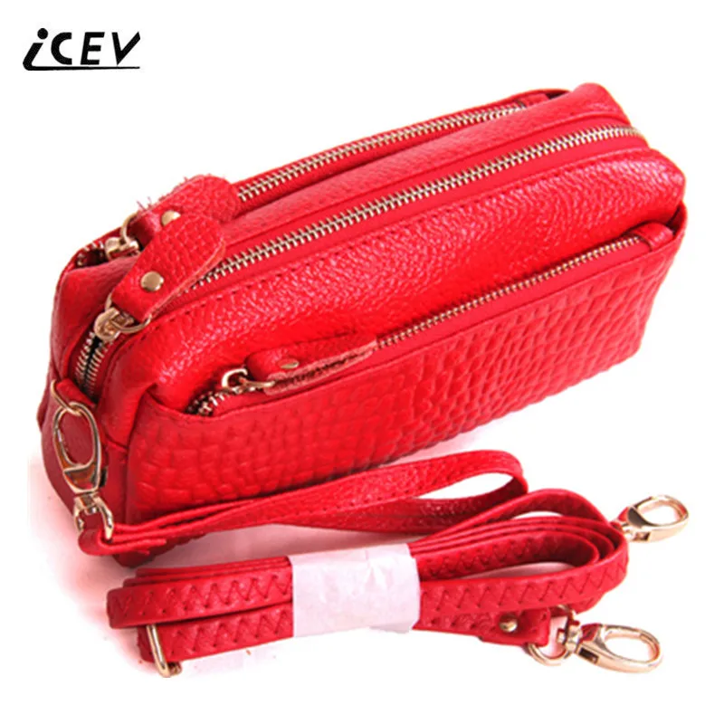 ICEV новые модные сумки через плечо для женщин мессенджеры Сумки из натуральной