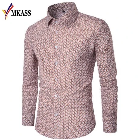 Мужская хлопковая рубашка с длинным рукавом размеры до 4XL|camisa masculina|men brand dress shirtmens