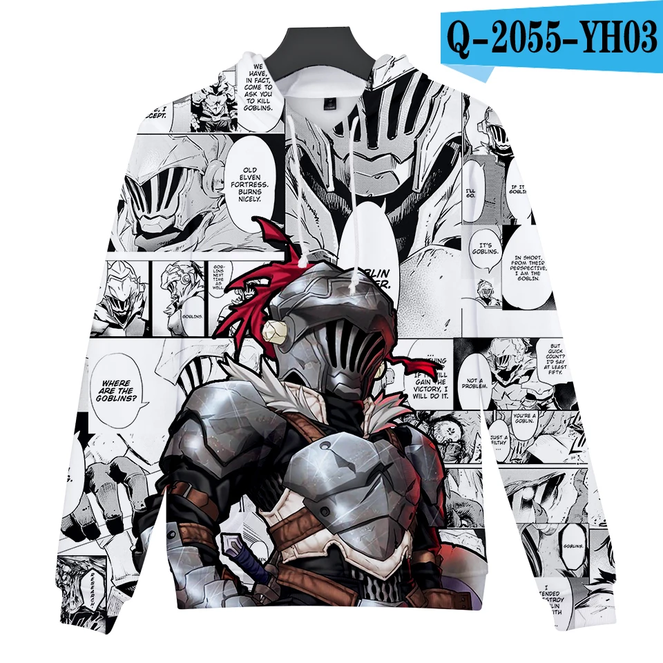 3D RE Fullmetal Alchemist 3D Аниме Гоблин Slayer толстовки мужские свитшоты женские 3D толстовки с принтом модные пуловеры с капюшоном XXS-4XL - Цвет: 3D