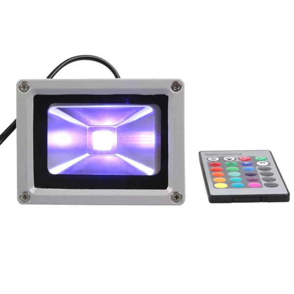 10 шт./лот RGB Светодиодный прожектор Вт Водонепроницаемый светодиодный наружный с