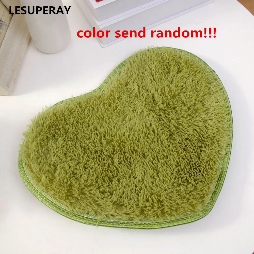 1 шт. впитывающий коврик из пены с эффектом памяти 30 х40 см|shaggy rug|heart shaped carpetcarpet bedroom