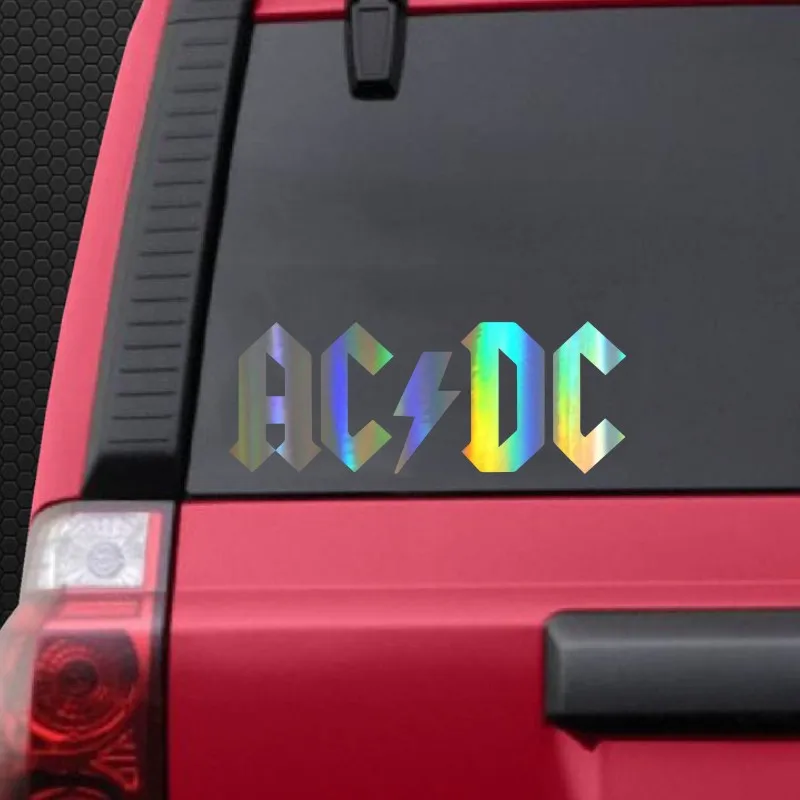 Автомобильные стикеры 30 см * 11 6 AC/DC Мультяшные автомобильные мотоциклы