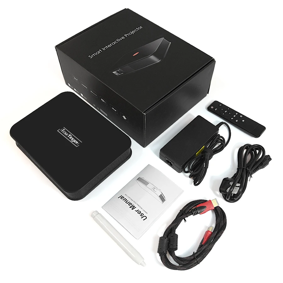 Touyinger G5 800 ANSI Touch 4 k умный проектор Bluetooth Android домашний кинотеатр Wi Fi светодиодный Full