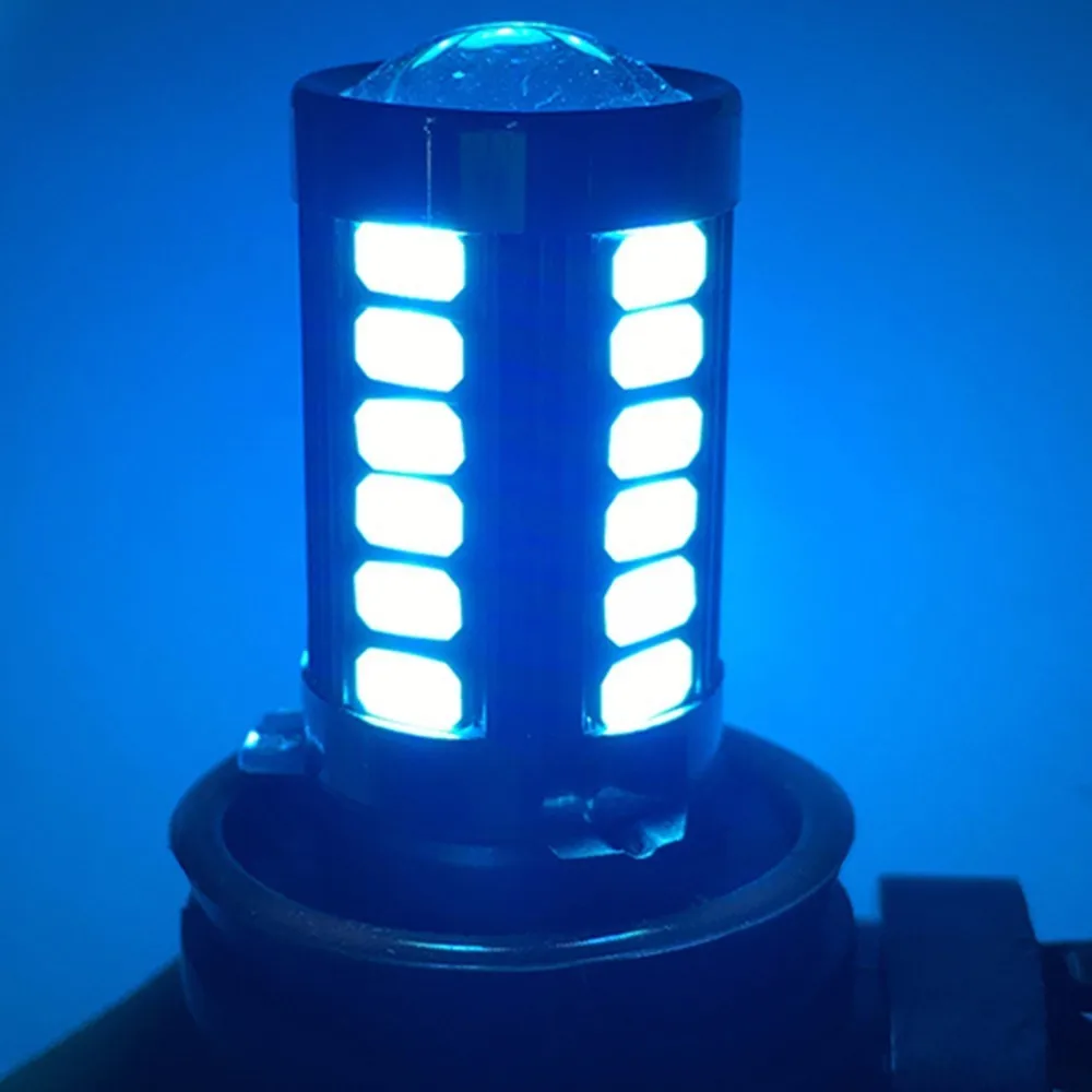 2X H7 H4 H1 H8 H11 9005 9006 H16 H3 светодиодный чип 21SMD 3030 di 6000k 1200LM Luminoso Eccellente Bianco Nebbia Luci Guida