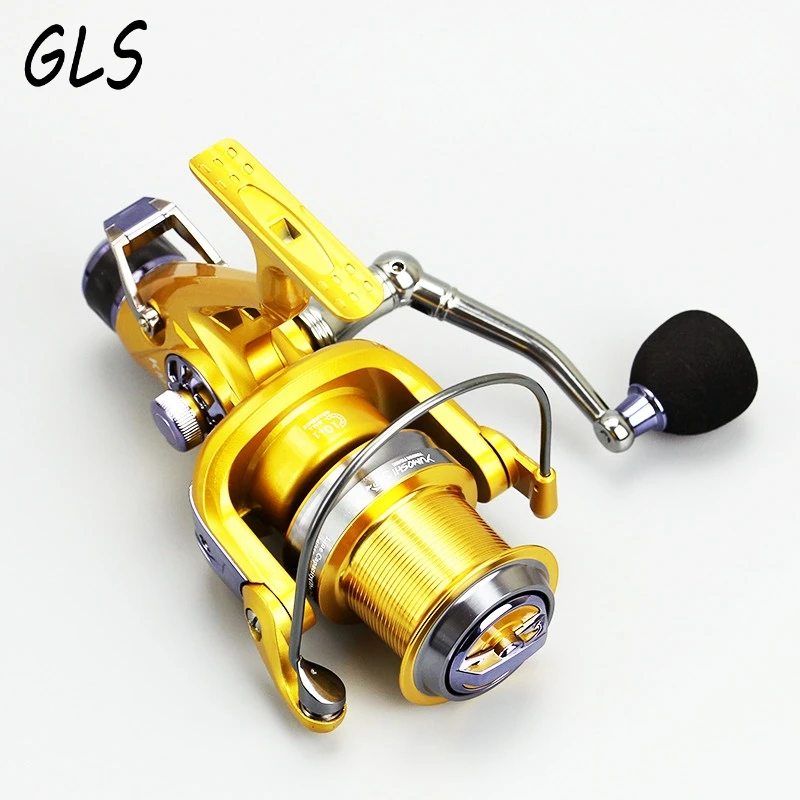 Спиннинговая Рыболовная катушка металлическая для дальнего заброса рыболовное