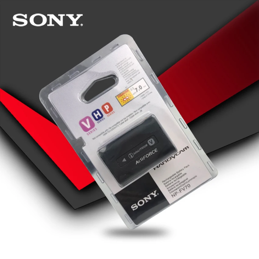 2 шт./лот sony NP-FV70 NP FV70 Камера Батарея для sony hdr-cx230 HDR-CX150E hdr-cx170 CX300