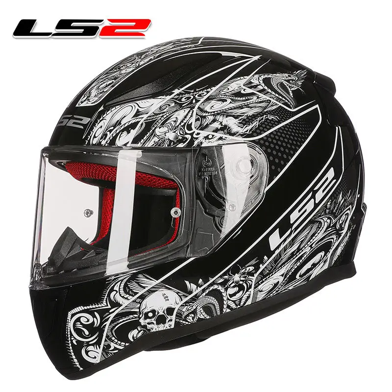 Mew прибытие LS2 FF353 полный лицо мотоцикл Helme человек женщина гоночный шлемы Быстрый