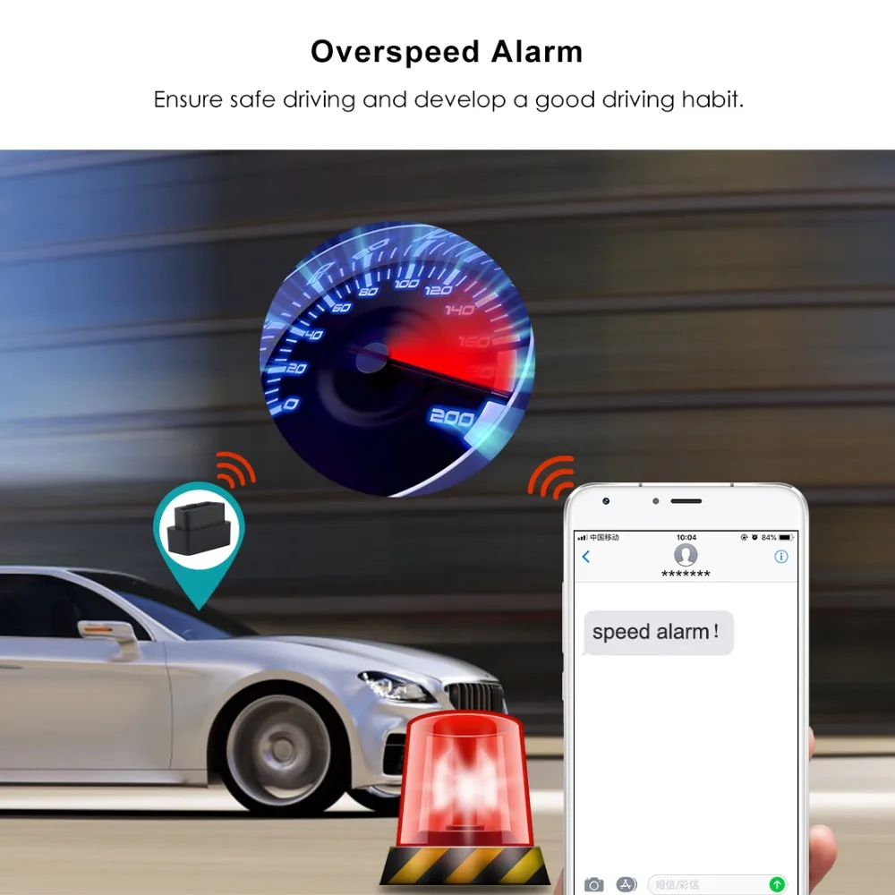 OBD установка gps трекер автомобиля OBD Plug Play в режиме реального времени слежение Plug Out сигнализация мини gps трекер Localizador gps бесплатное приложение