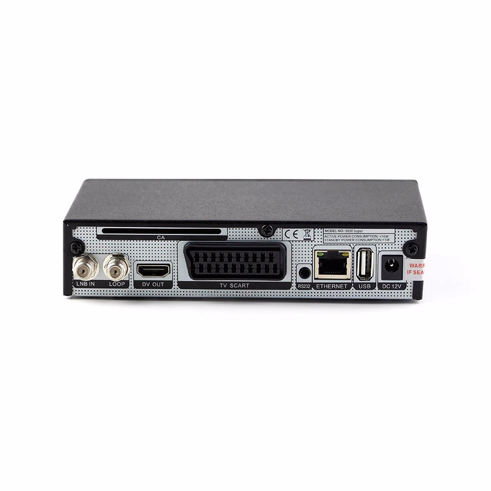 Satxtrem рецептор X800 супер спутниковый ТВ приемник декодер формата HD DVB-S2 поддержка lnb+ Европа cam 8 линий на 1 год Испания ТВ приставка