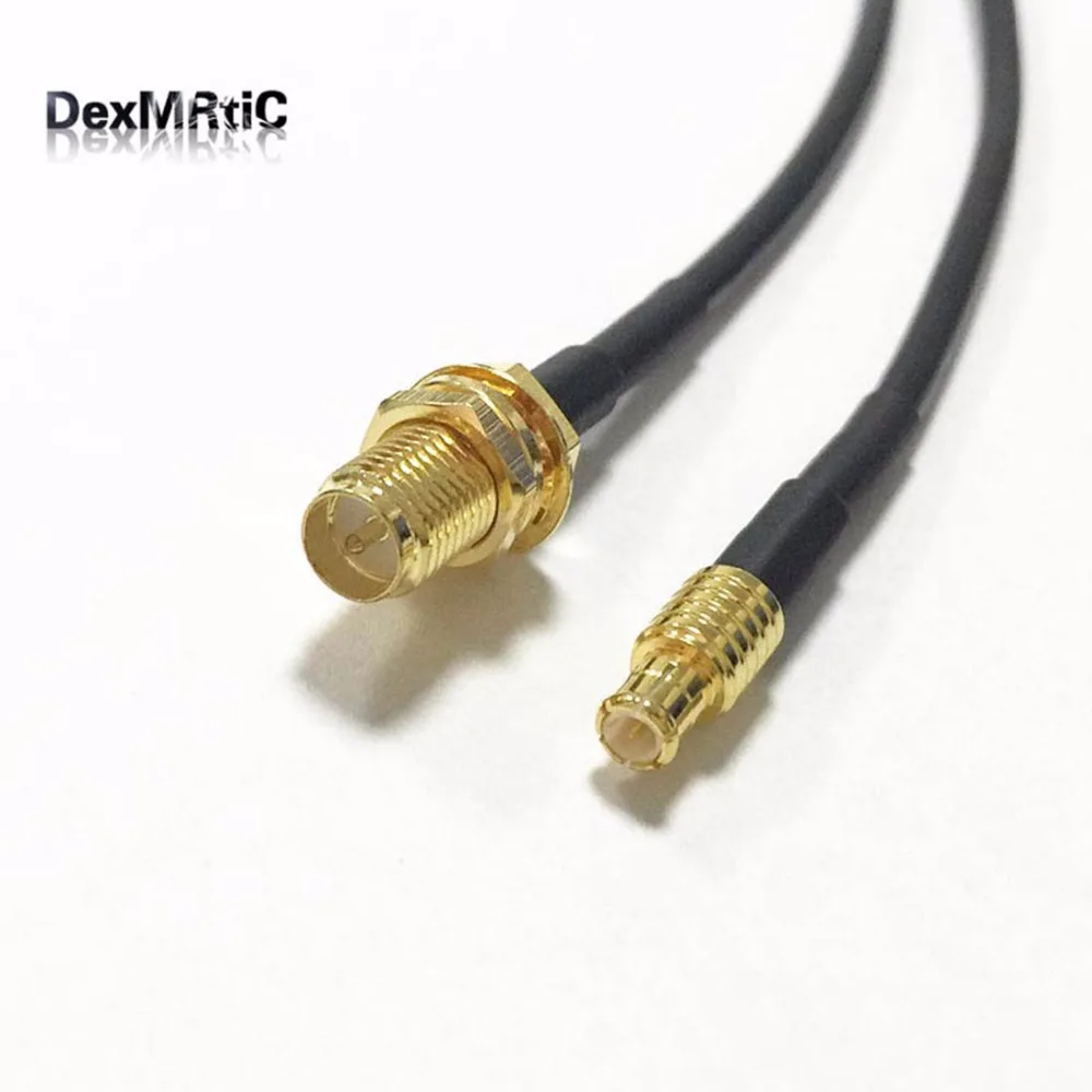Новинка розетка переходник с внутренней резьбой штекер MCX RG174 30 см/50 см/100 см 1