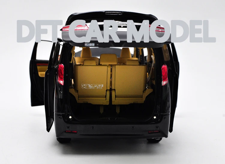 Игрушечный автомобиль из 1:18 сплава, спортивный автомобиль ALPHARD MPV, модель детских игрушечных автомобилей, оригинальные авторизованные Аутентичные детские игрушки