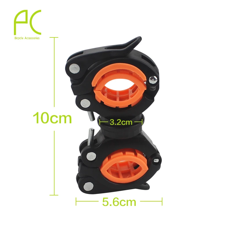 Фонарь на руль велосипеда с поворотом 360 градусов|light holder|bicycle flashlighthandlebar holder |