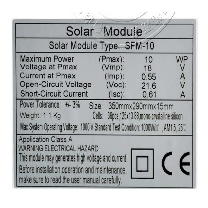 Grade A Monocrystalline 12v 10w Solar Panel Prices China Photovoltaic Panels 50w Charger Battery Car Caravan Camp | Электроника