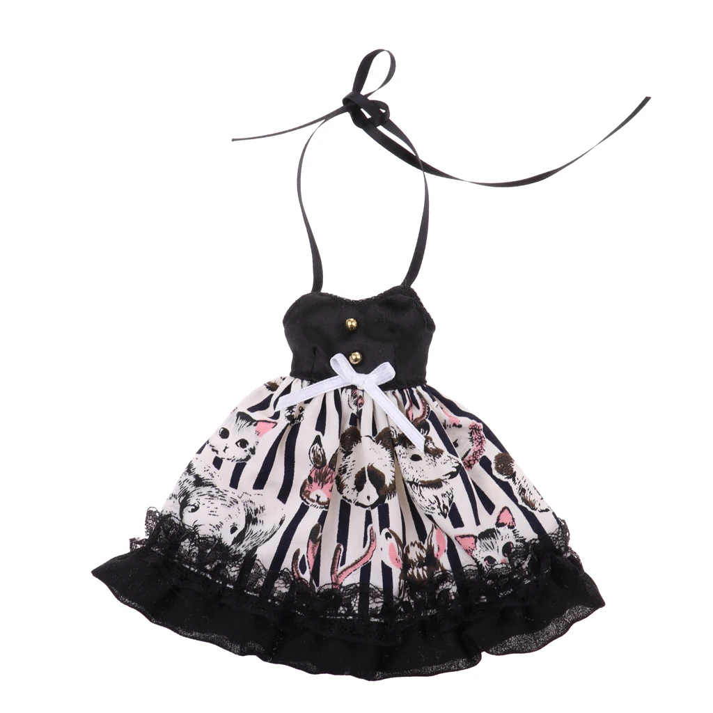 1/6 BJD кукла брекеты Юбка Кружевное платье для 12 дюймов Pullip DZ как куклы одежда