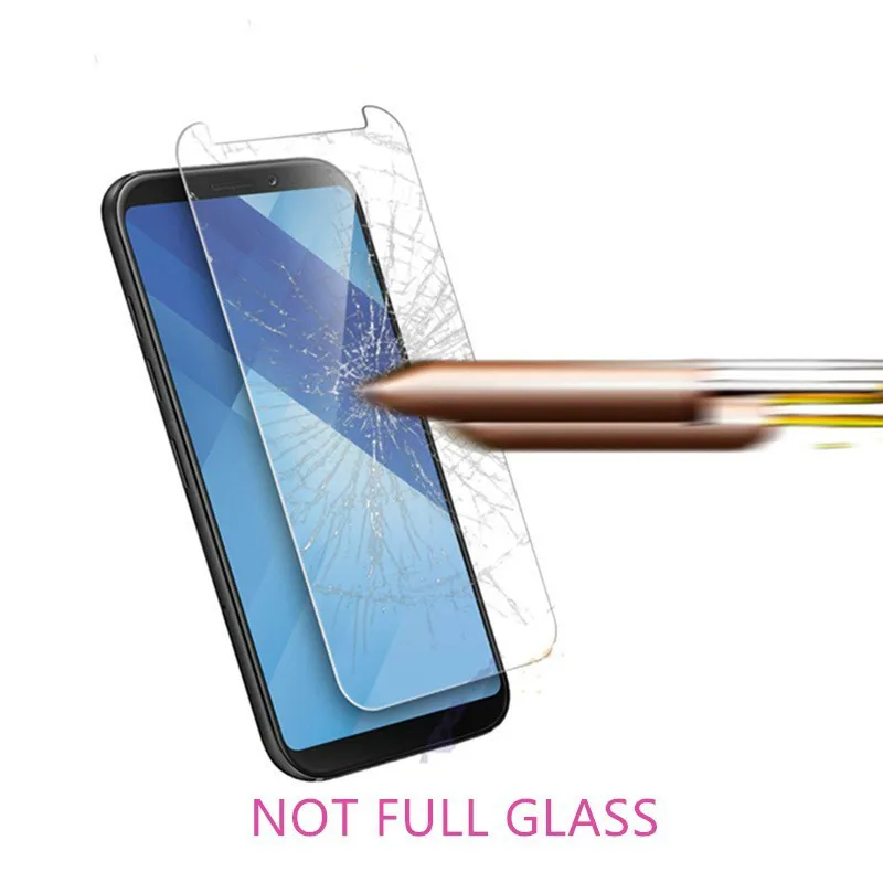 Высококачественное Закаленное стекло для Samsung Galaxy A8 2018 Защита экрана Plus