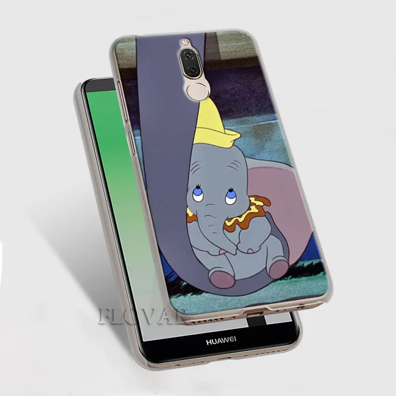 Анимация Dumbo план Футляр для телефона для huawei mate 20 Lite mate 10 20 P30 Pro P10 P20 P30 Lite P Smart Plus корпус