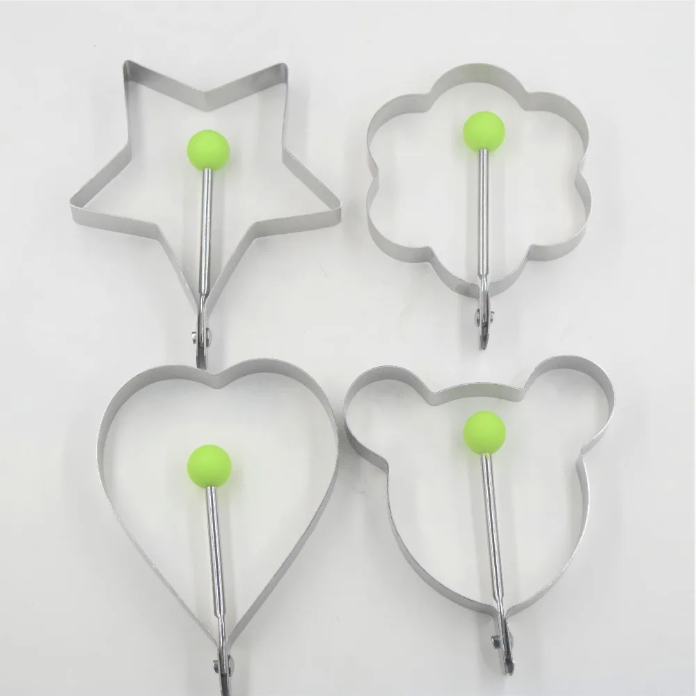 

Stainless Steel Omelette Egg Frying Mold Love Flower Star Molds