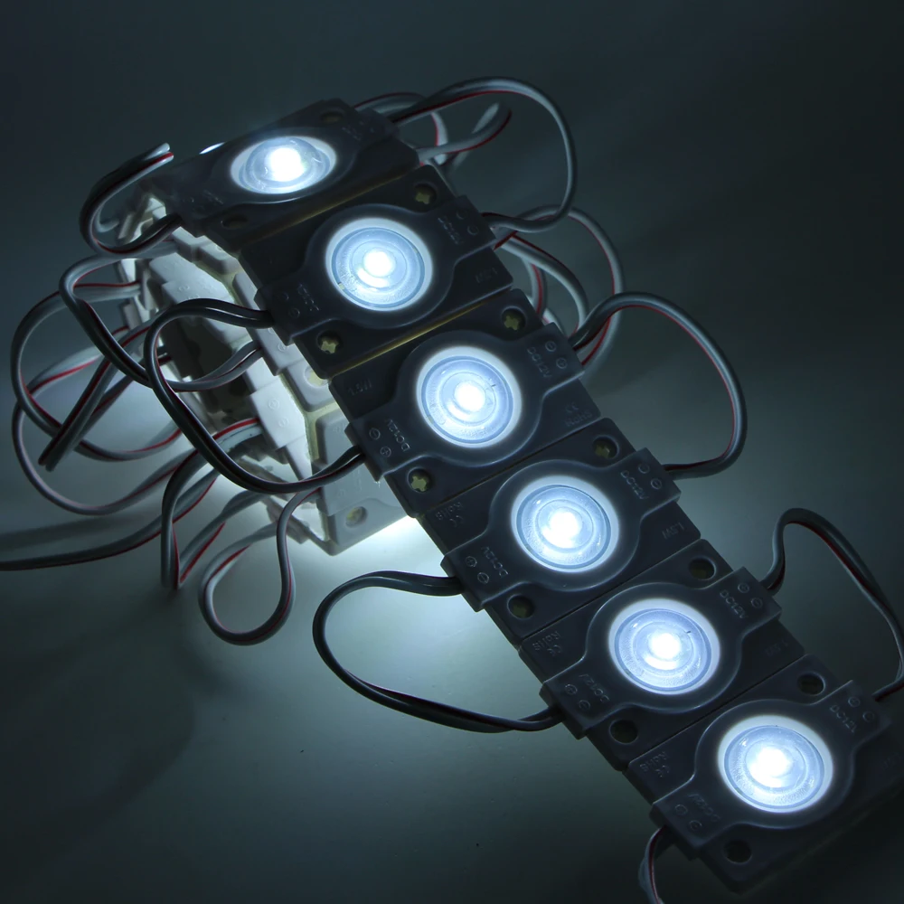 Модуль светодиода 3030 SMD с выпуклыми линзами 12 В постоянного тока 20 шт. | Лампы и