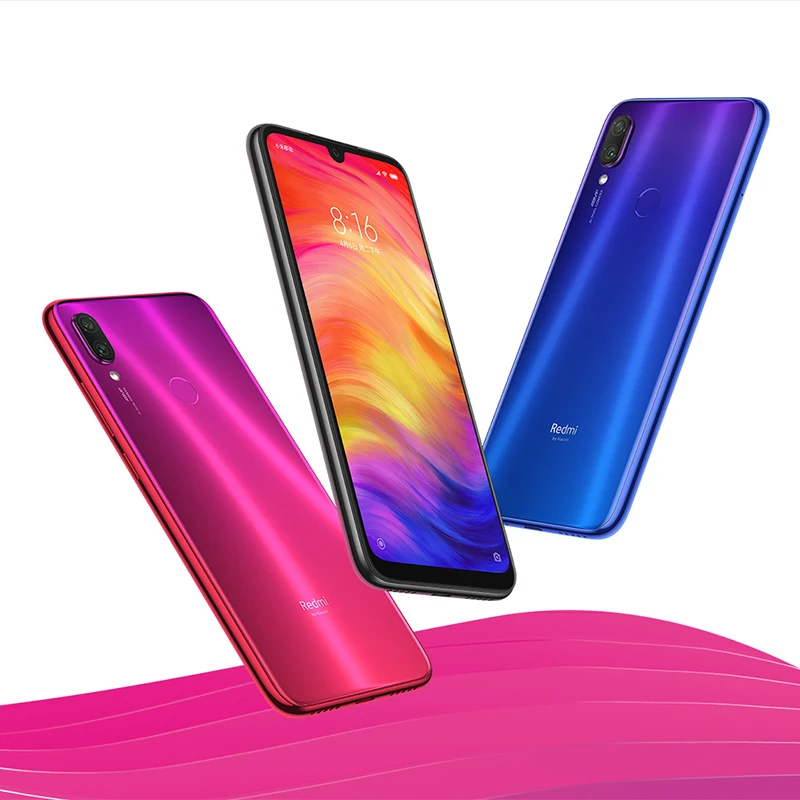 Мобильный телефон Xiaomi Redmi Note 7 4 Гб 128 ГБ Восьмиядерный процессор Snapdragon 660 4000 мАч 6 3