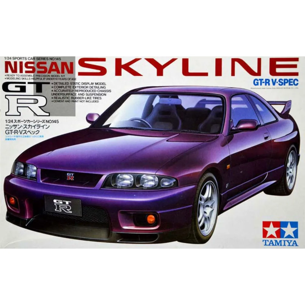 Наборы для сборки моделей автомобилей OHS tiiya 24145 1/24 Skyline GTR V Spec|model building kits|building kitmodel