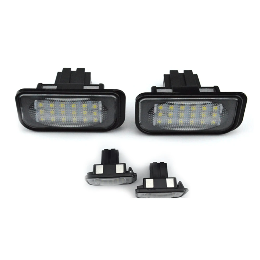 2 предмета 24 автомобиля SMD led номерной знак светильник лампы для Mercedes-Benz W203 4D |
