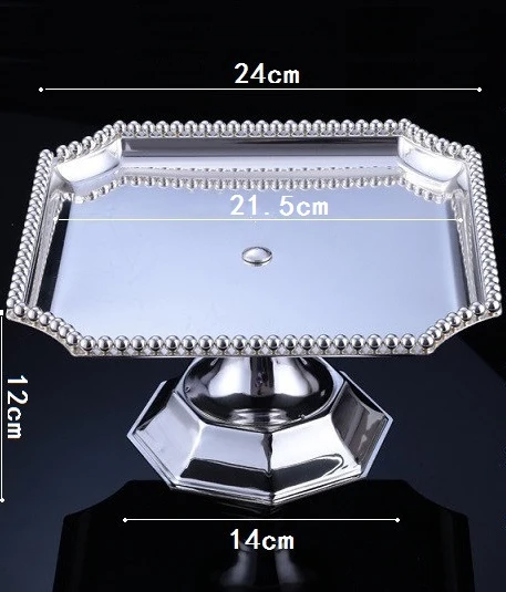 Свадебная табличка Декоративный Металлический Набор тарелок для торта на