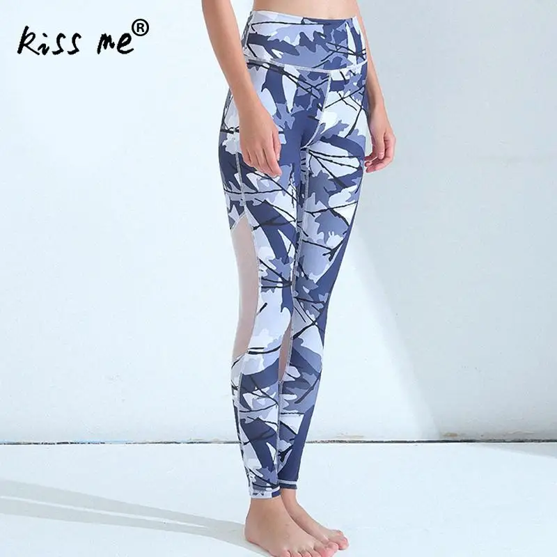 High Waist Thin Training Pants GYM Legging Sport Women Fitness Running Trousers Lady Ventilation Elasticity Skinny Yoga | Спорт и