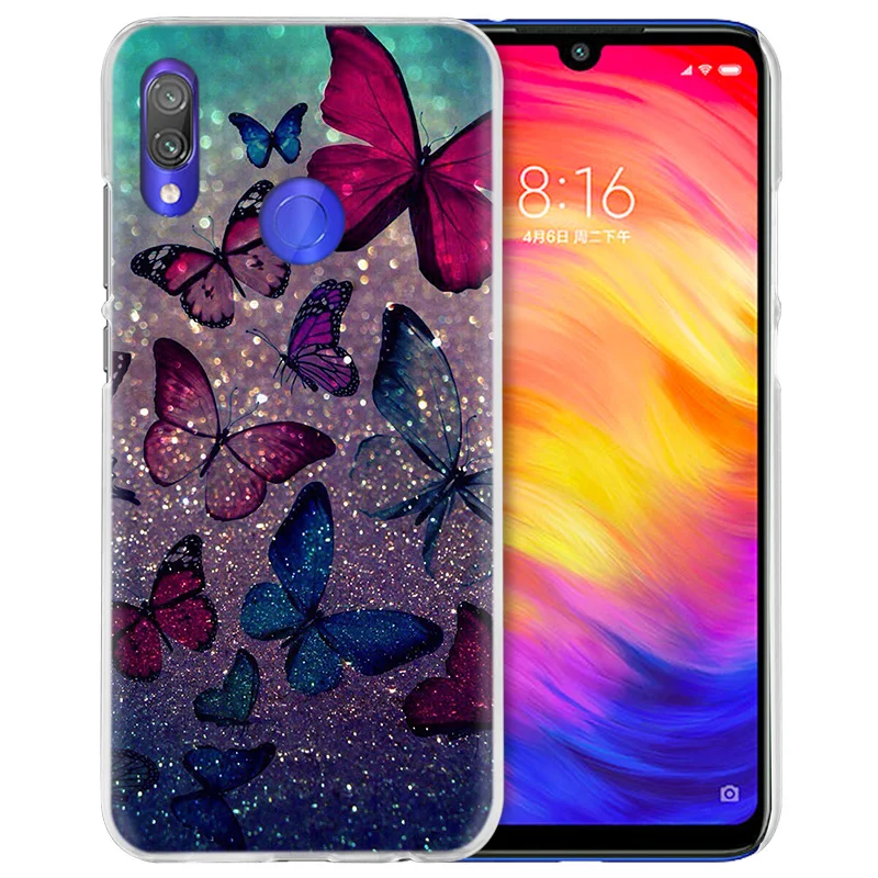 Чехол с мандалой и бабочкой для Xiao mi Red mi Go Note 7 6 6A Pro S2 5 4X mi A1 A2 9 mi x 3 5G 8 lite Play F1 жесткий чехол для телефона из ПК