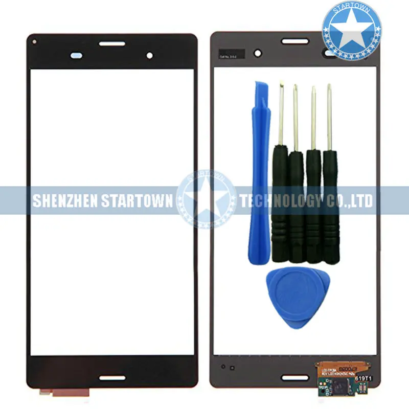 Сенсорный экран стекло дигитайзер для Sony Xperia Z3 D6603 D6643 D6653 L55u L55t с бесплатными