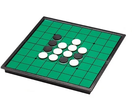 25 см Акриловые Магнитные портативные складные Reversi Отелло настольные шахматы стандартные развивающие домашние родитель-ребенок Семейная Игра - Цвет: Common Version