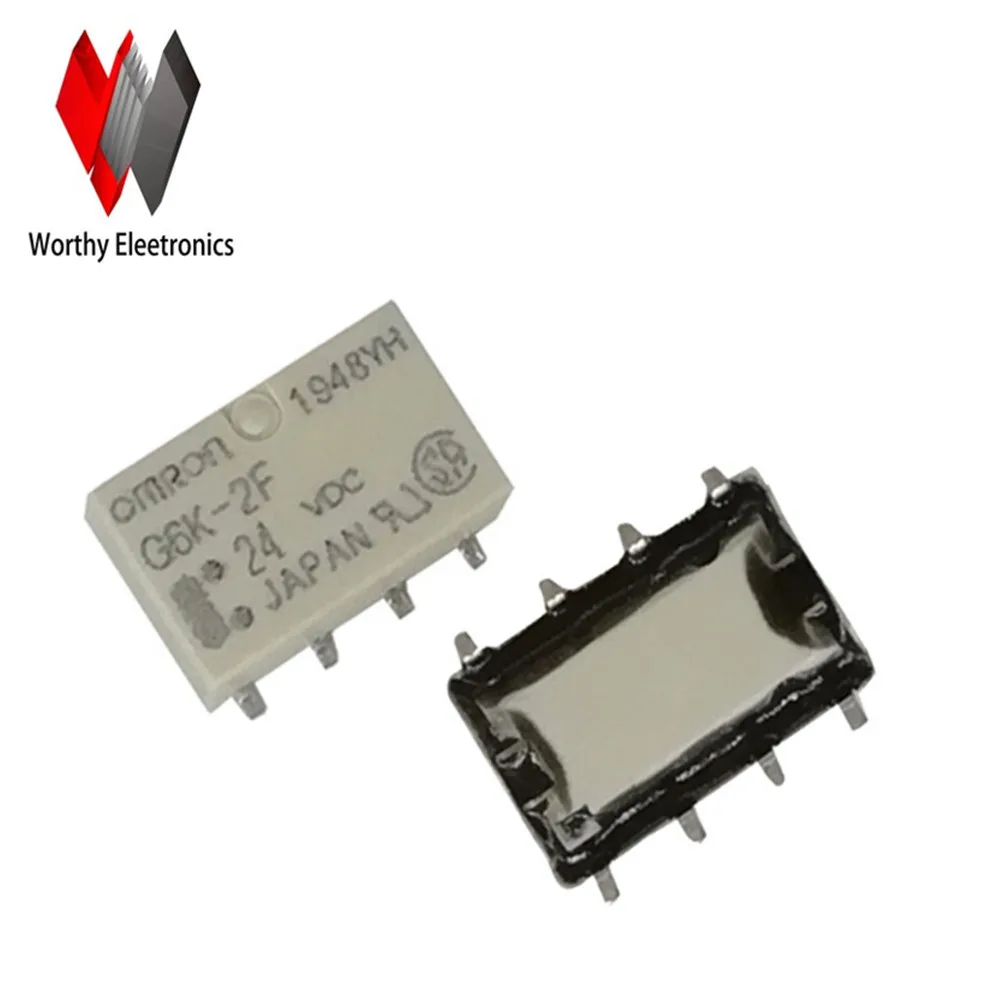 wholesale 10pcs/lot relay G6K-2F-24VDC