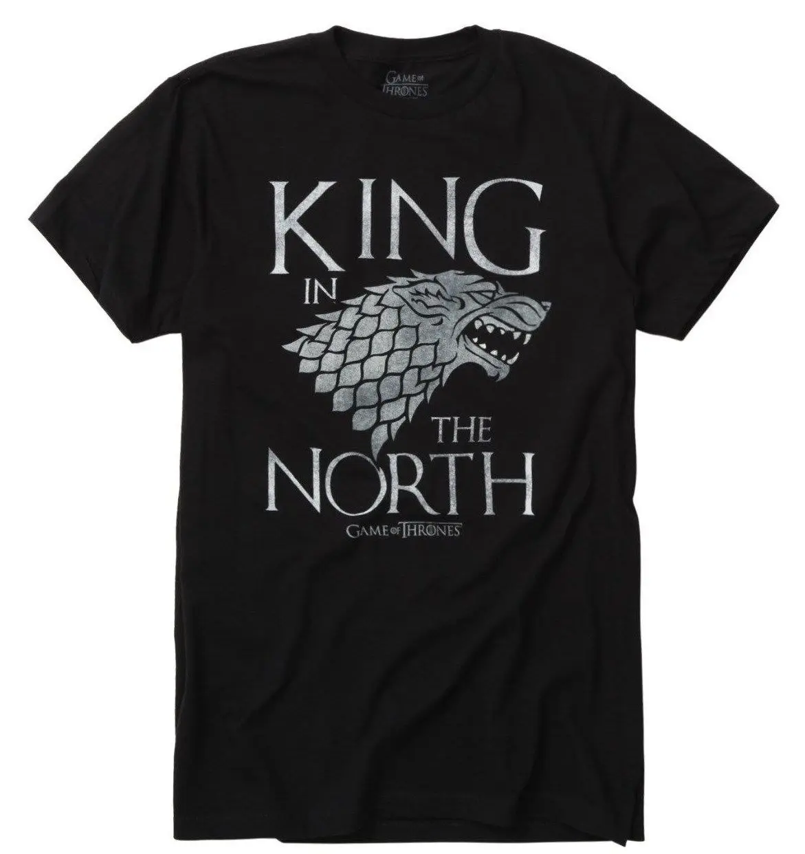 Игра престолов KING в Северном Старк Direwolf Футболка СЗТ лицензированных и