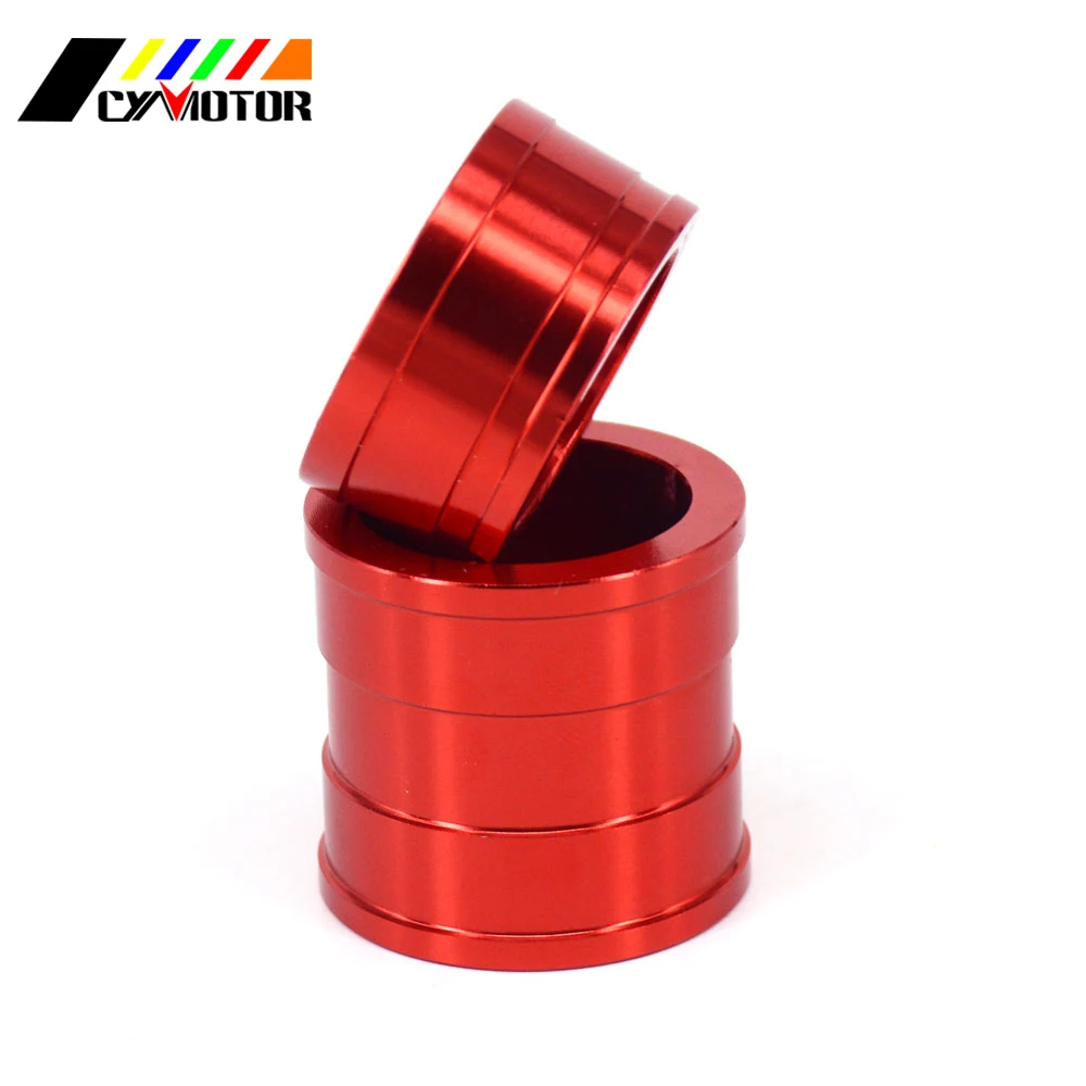 Красные Распорки передней ступицы для Honda CR125R CR250R 2004 2007 CRF250R CRF450R CRF250X CRF450X CRF450RX 450L