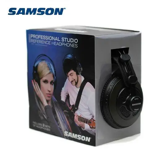 Пара оригинальных наушников Samson SR850 для мониторинга HIFI полуоткрытые наушники