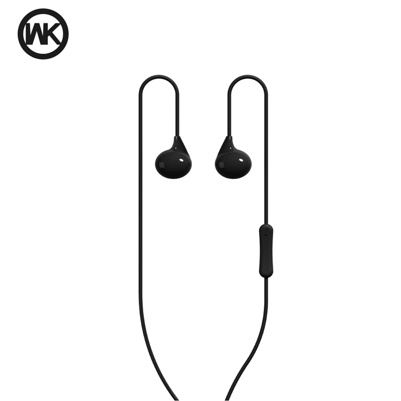 Оригинальный Remax WK 200 наушники Проводная гарнитура с шумоподавлением модные In Ear