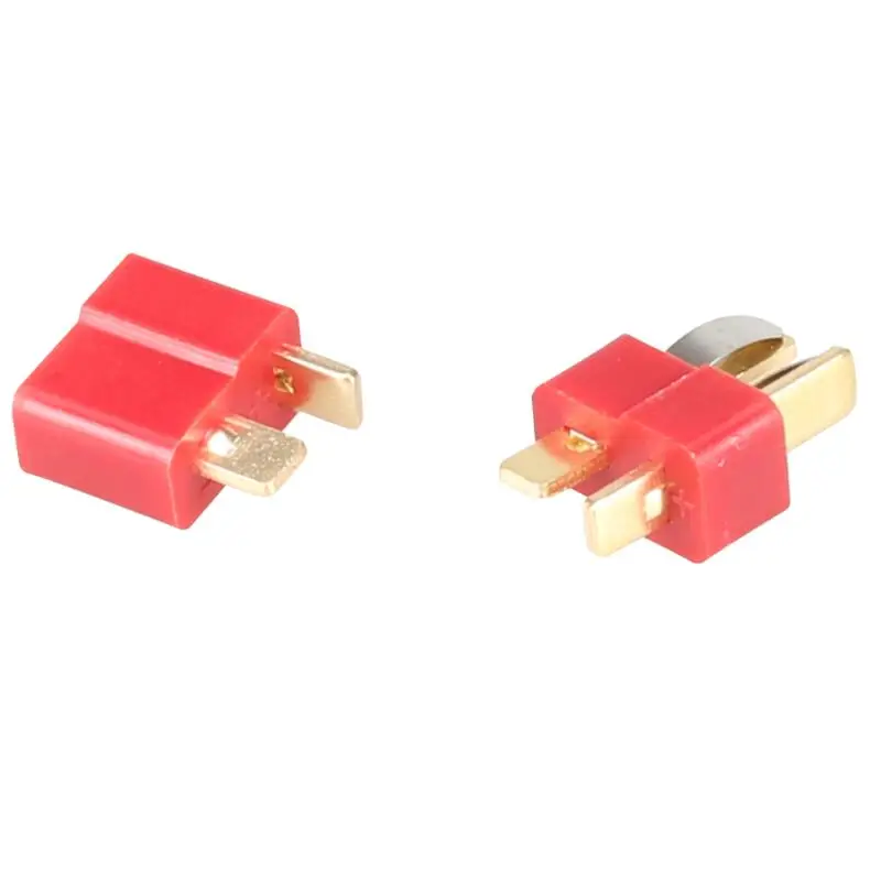 10 пара/лот новый дизайн нейлоновая Т вилка в стиле DEANS T CONNECTOR Золотая образная для