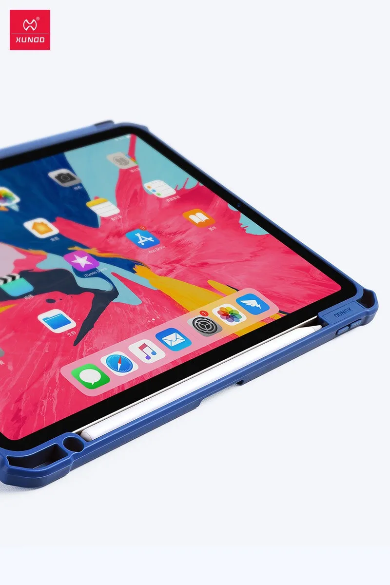 Xundd защитный чехол для iPad Pro 12,9 анти-падение Смарт Магнитный карандаш с держателем ручки ТПУ силиконовый чехол для продажи