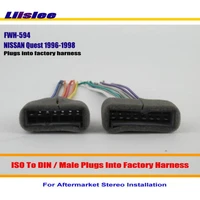 liislee car radio harness cable adapter for mercury milan montego montereyplugs into factory harnessinstallation kits