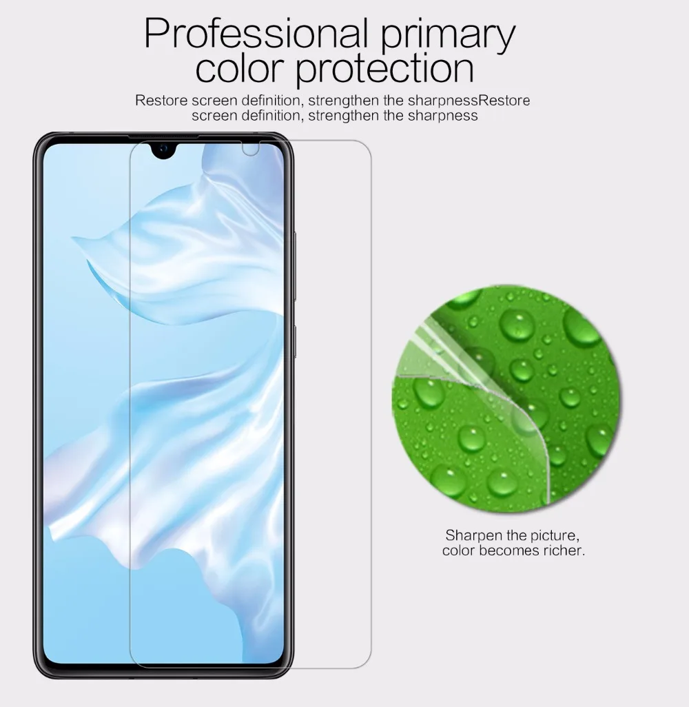 Защитная пленка NILLKIN для Huawei P30 прозрачная или матовая 2 шт./лот | Мобильные