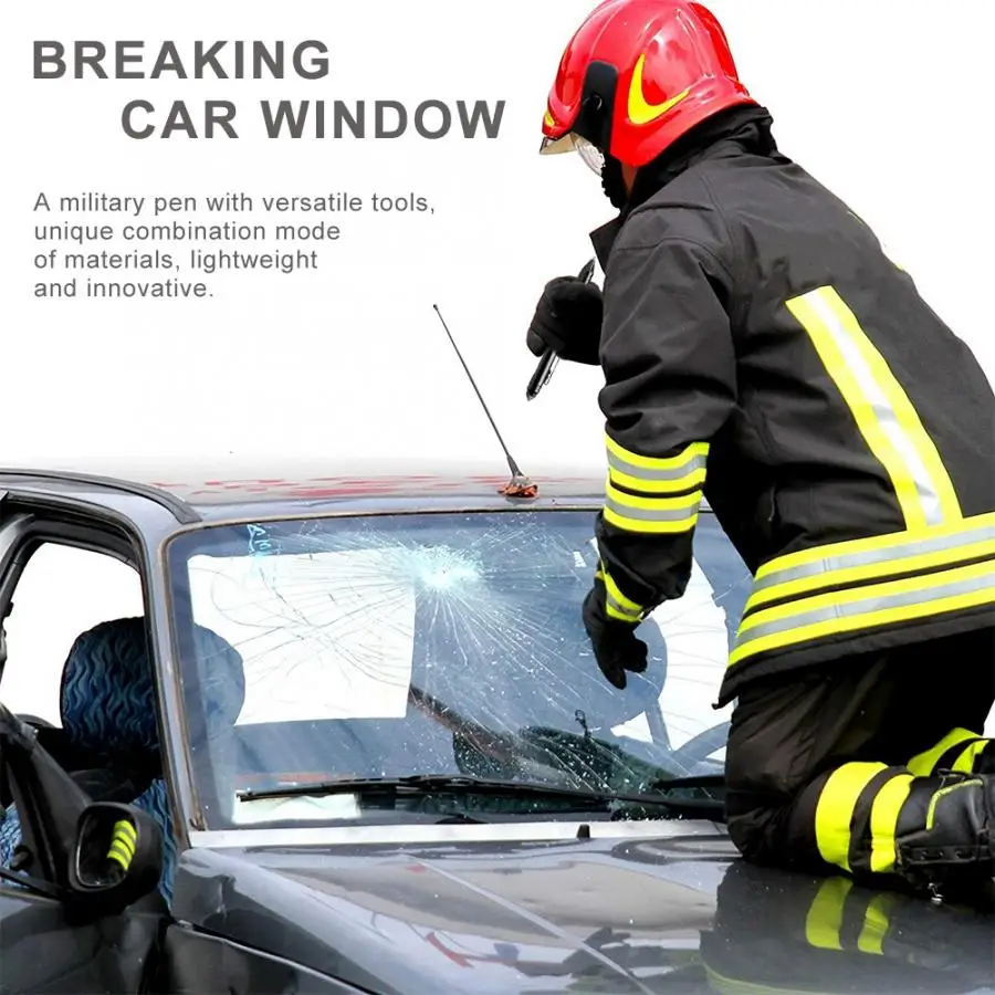 Ручка в военном стиле для самозащиты инструмент выживания из вольфрамовой стали