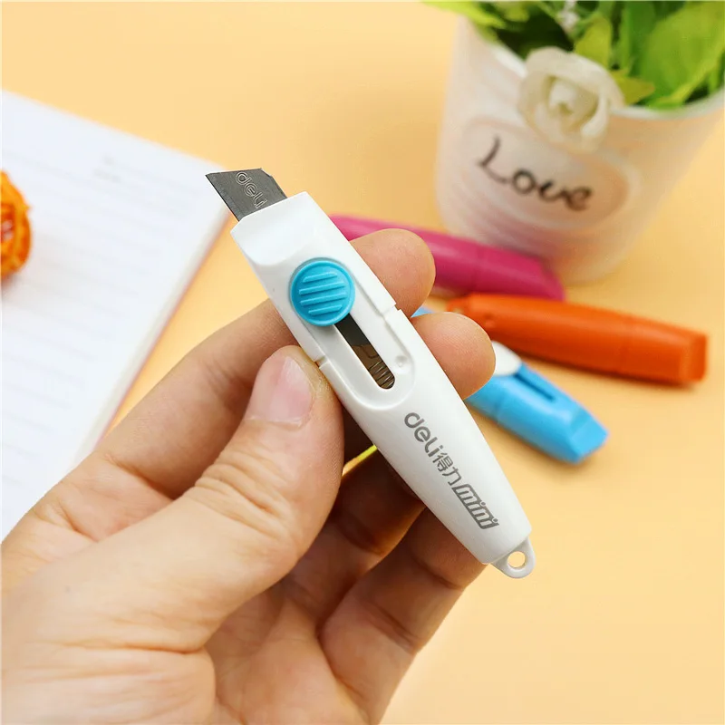 Cute Small Utility Knife - Portable Paper Cut Knife for School & Office, Children's Handmade Paper Cutting Tool, 1pc image 5
