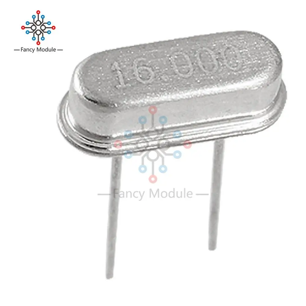 

20Pcs 16MHz 16.000MHz 16M HZ HC-49S Inline Feet Passive Crystal