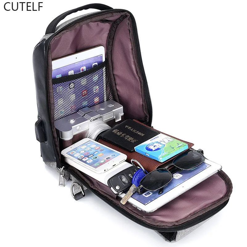 Mochila hombre masculina 2019 мужская сумка через плечо кожаный водонепроницаемый рюкзак для