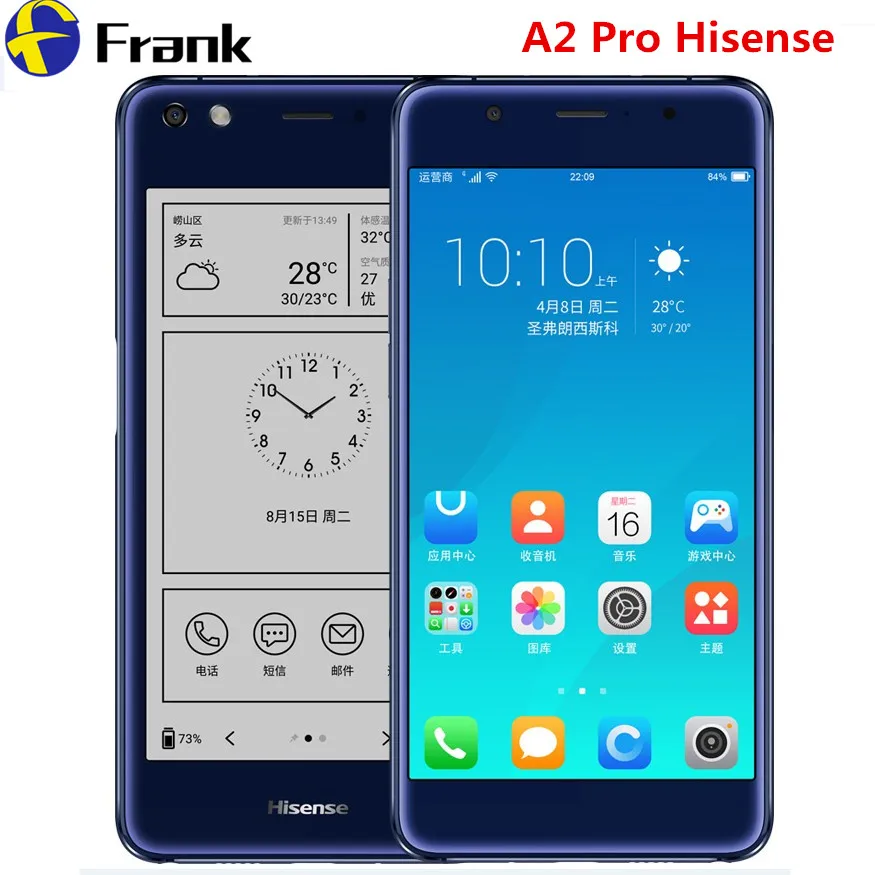 Оригинальный Hisense S9/A2 Pro Телефон NFC инфракрасная функция 4G LTE двойной экран