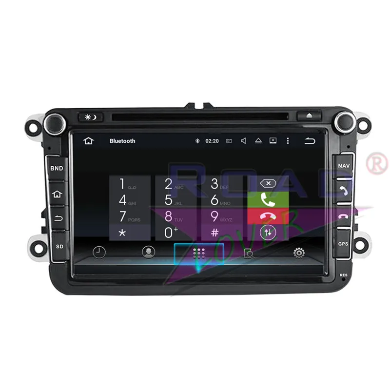 Roadlover Android 8 0 автомобильный DVD плеер для VW Sagitar Jetta Magotan Passat CC Touran Tiguan Sharan Caddy T5 Стерео