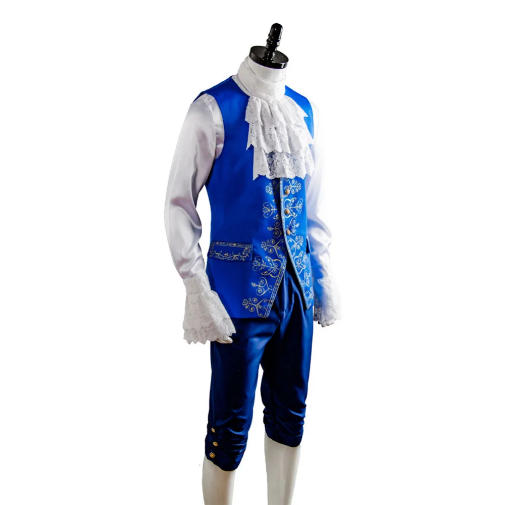 2017 Новый фильм князь костюм Адама красоты и с рисунком из мультфильма Красавица