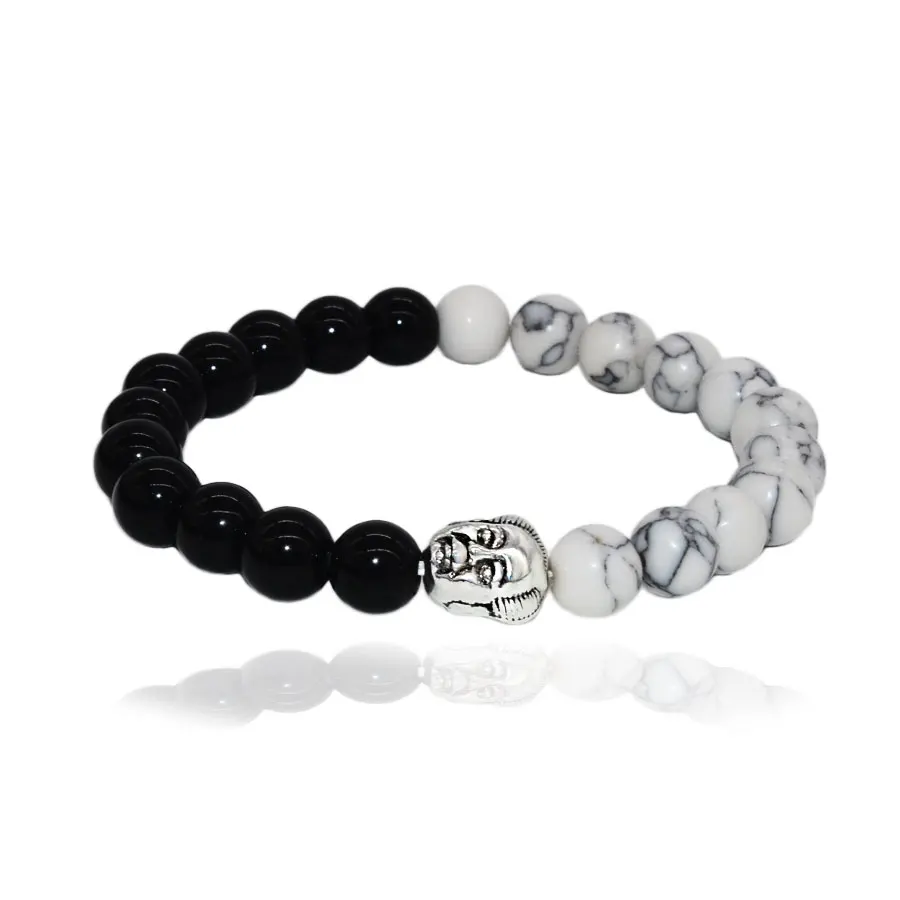 Оптовая продажа черный вулканический лавовый камень who471 тигровый глаз 8 мм