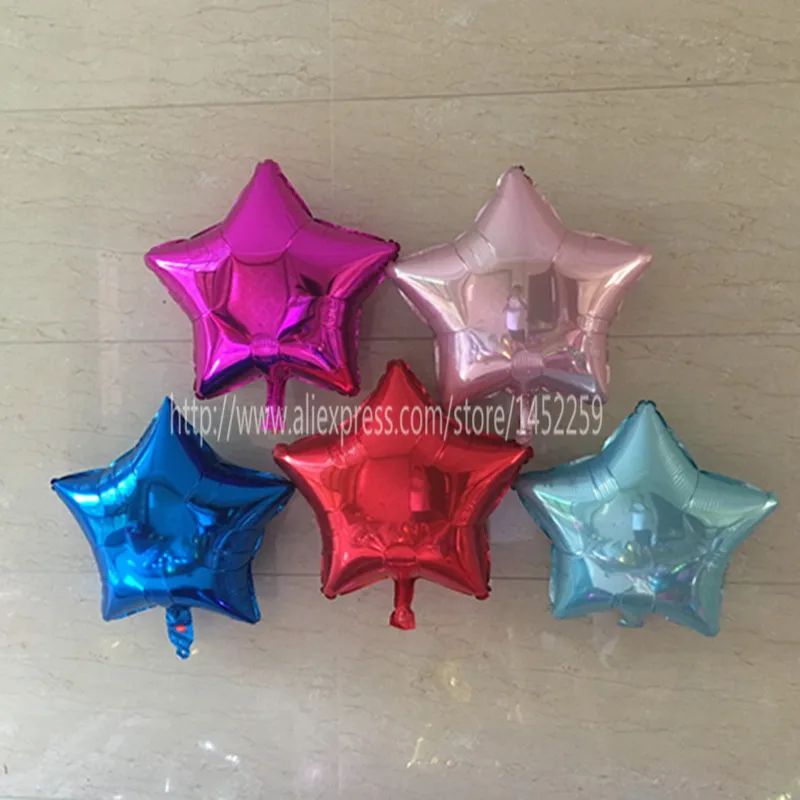 Однотонные алюминиевые гелиевые воздушные шары XXPWJ для свадьбы вечеринки дня